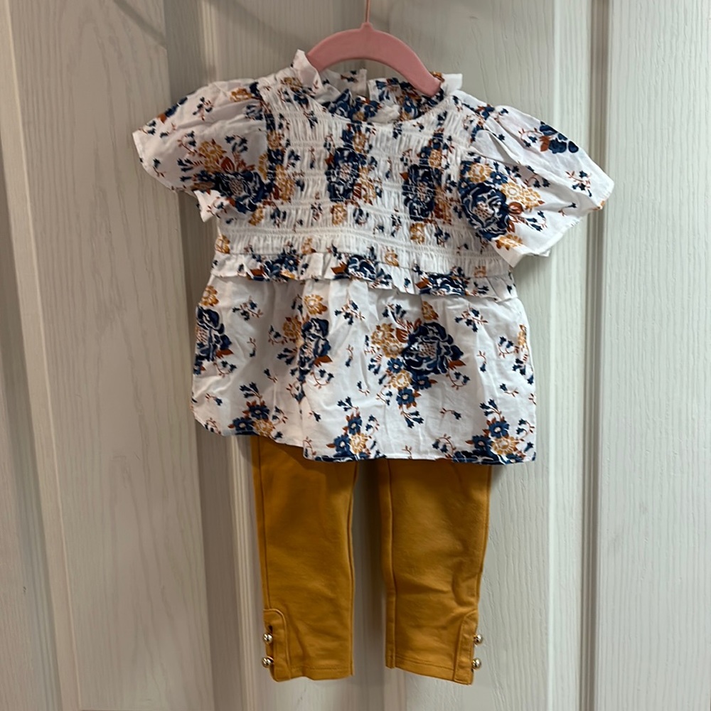 Perfect fall outfit for toddler girl